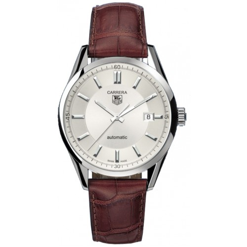 Tag Heuer Carrera Silver Dial 39mm Men's Watch WV211A-FC6181